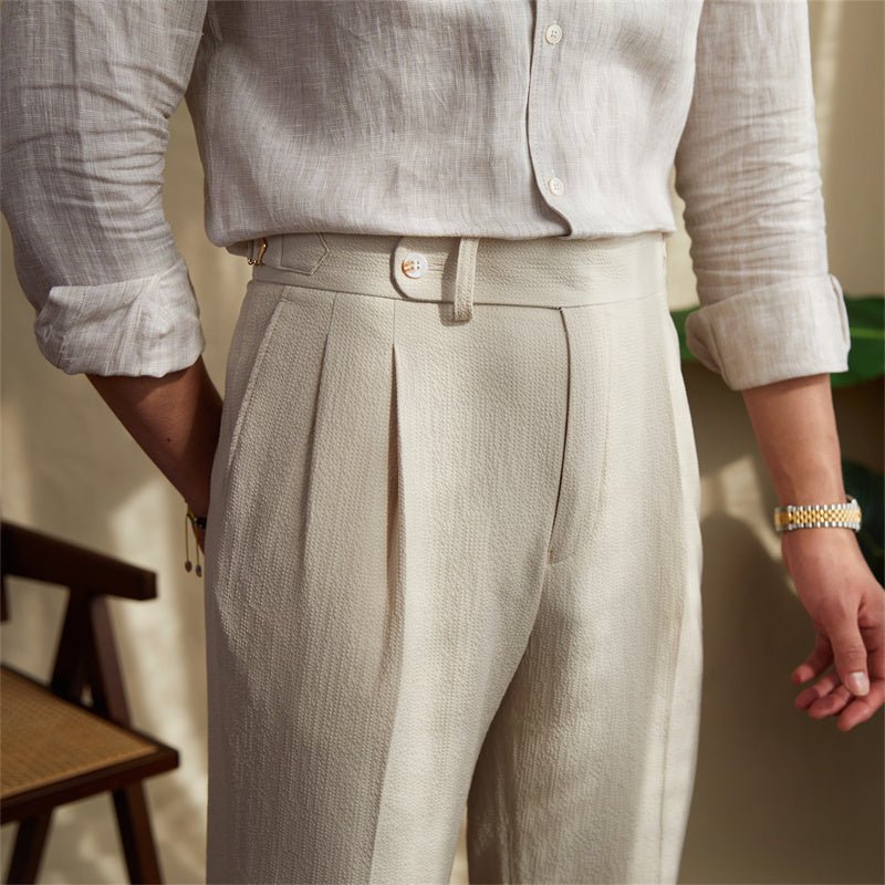 Sesto seersucker pants